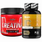 Kit Creatina 150g Integral + Vitamina C 120 Caps Growth