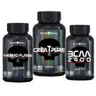 Kit creatina + bcaa + termogênico