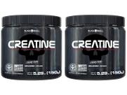 Kit Creatina Black Skull em Pó 150g sem Sabor