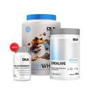 KIT CREATINA CREALIVE (CREAVITALIS) 300g + FRESHWHEY 900g + Brinde MULTI VITAMÍNICO 30 CÁPSULAS KIT CREATINA CREALIVE (CREAVITALIS) 300g + FRESHWHEY 900g + Brinde MULTI VITAMÍNICO 30 CÁPSULAS