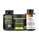 Kit Creatina em pó + Curcupek + Energy Senior