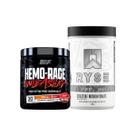 Kit Creatina Monohidratada 300g Ryse Supps + Pré Treino Ultra Concentrado 180g Nutrex