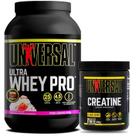 Kit Creatina Universal Original 200g + Whey Protein Universal Ultra Pro 900g Kit Creatina Universal Original 200g + Whey Protein Universal Ultra Pro 900g