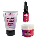 Kit Creme Clareador ìntimo + óleo de Rosa Mosque e Pomada Rosa Mosqueta Clareadora