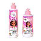 Kit Creme de Pentear e Ativador de Cachos S.O.S. Cachos Kids - Salon Line.