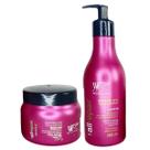 Kit Creme de Pentear e Máscara para Cabelos Com Química Progressiva Alisamento Relaxamento All Repair WF 550ml Kit Creme de Pentear e Máscara para Cabelos Com Química Progressiva Alisamento Relaxamento All Repair WF 550ml