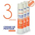 KIT Creme De Pentear Sem Enxague 400ml 3 Unds