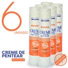 KIT Creme De Pentear Sem Enxague 400ml 6 Unds