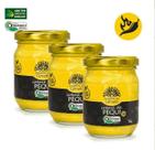 Kit Creme De Pequi Com Pimenta Orgânico 3 Unid x 185g