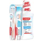Kit Creme Dental Colgate PerioGard 90g + Solução Bucal S/ Álcool 250ml + Escova Dental