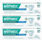 Kit Creme Dental Elmex Sensitive Whitening 110g Com 3 unidades Kit Creme Dental Elmex Sensitive Whitening 110g Com 3 unidades