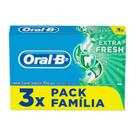 Kit Creme Dental Oral-B Escudo Extra Fresh 70g 3 Unidades Kit Creme Dental Oral-B Escudo Extra Fresh 70g 3 Unidades