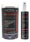 Kit Creme E Fluído Pimenta Negra Vedis Massagem Modeladora