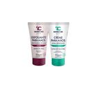 Kit Creme Hidratante Esfoliante para as Mãos de Seda Detox + Creme Hidratante Luva De Silicone 70g Review Care