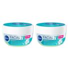Kit Creme Hidratante Facial Nivea Em Gel Fresh Pepino E Ácido Hialurônico 100g - 2 Unidades