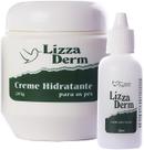 Kit Creme Hidratante para os Pés 245g + Loção para os Pés 30ml Lizza Derm