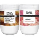 Kit creme massagem redutor cafeina 7 ativos + creme apricot