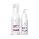 Kit Creme para Pentear Ativador de Cachos 1L + Máscara Geleia 500ml Frutas Vermelhas