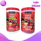 Kit Creme para Pentear Cereja + Gelatina de Cereja 1kg Kit Creme para Pentear Cereja + Gelatina de Cereja 1kg