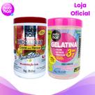 Kit Creme para Pentear Queratina Natuhair + Gelatina 3 em 1 Kit Creme para Pentear Queratina Natuhair + Gelatina 3 em 1