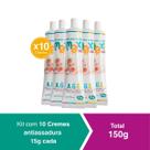 Kit Creme Pomada de Assadura Vitamina A.E e Óleo de Girassol 15g Cada Maxi Baby