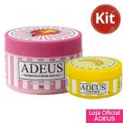 Kit Creme Rosa ADEUS 300g Creme Corporal e Facial de Banana 100g