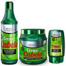 Kit Cresce Cabelo Shampoo, Máscara e Leave-in Forever Liss