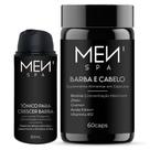 Kit Crescimento de Barba e Cabelo Tônico + Suplemento Menspa Kit Crescimento de Barba e Cabelo Tônico + Suplemento Menspa