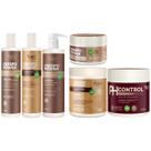 Kit Crespo Power Apse Tratamento Capilar Anti Porosidade Grande 6 Produtos Ph Control Vegano