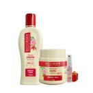 Kit Crespos 1 Shampoo 1 Banho 250ml Bio Extratus + Presente Lourre 15ml
