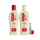 Kit Crespos 1 Shampoo 1 Condicionador 250ml Bio Extratus + Presente Lourre 15ml