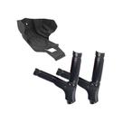 Kit Crf 230 Protetor De Quadro + Protetor De Motor Preto