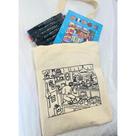 Kit Criativo Boobie Goods Confeitaria Mini Ecobag + Caderno + Canetas Coloridas
