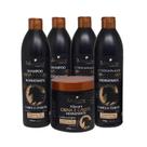 Kit Crina E Cauda (2 Shampoo, 2 Condicionador e 1 Máscara) Maycrene