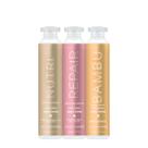 Kit Cronograma Ampolas Jacques Janine Nutrição Intensa (3 produtos)