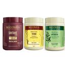 Kit cronograma capilar Bio Extratus 1kg (Shitake, Jaborandi, Tutano)