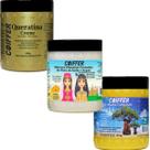 Kit Cronograma Capilar Coiffer Hidratação 500gr, Nutrição 500gr e Reconstrução 3 unidades 500gr