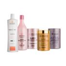Kit Cronograma Capilar com Shampoo e Progressiva Unic