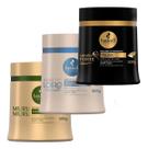 Kit Cronograma Capilar Haskell Cabelos Danificados Crescimento,Regeneração,Reconstrução,Nutrição profunda