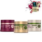 Kit Cronograma Capilar Haskell Quina+Muru+Ora 300gr Kit Cronograma Capilar Haskell Quina+Muru+Ora 300gr