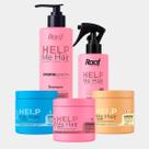 Kit Cronograma Capilar Help Me Hair Hidratação Nutrição Reconstrução Raaf Cosmetics