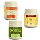 Kit cronograma capilar Nutrição Mel + Tutano + Pós Química 500 gr