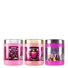 Kit cronograma capilar pink rose coiffer(3 unidades)