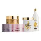 Kit Cronograma Capilar + Pó Descolorante White + OX 05 Vol