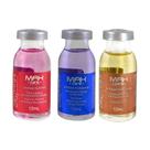 Kit Cronograma Capilar Voga Max Care Ampolas Alto Impacto Tratamento Intensivo HNR Hidratação Nutrição Reconstrução 3 unidades