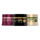 Kit Cronograma Haskell Cabelos Crespos Cavalo Forte + Murumuru + Quina Rosa 300ml