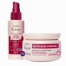 Kit Cronograma Nutrição Máscara Óleo em creme Nutri Acid.Complex Siàge Eudora