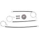 Kit Cruze Portas Dianteiras P/ Máq Vidro Elétrico