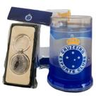Kit Cruzeiro - Caneca Gel Congelante + Chaveiro Oficial