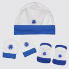 Kit Cruzeiro Touca Meia e Luva Infantil